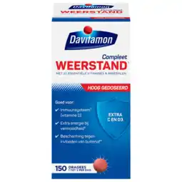 De Online Drogist Davitamon compleet weerstand dragees 150st aanbieding
