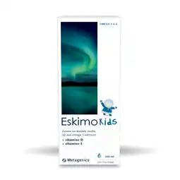De Online Drogist Metagenics eskimo 3 kids vloeibaar 105ml aanbieding