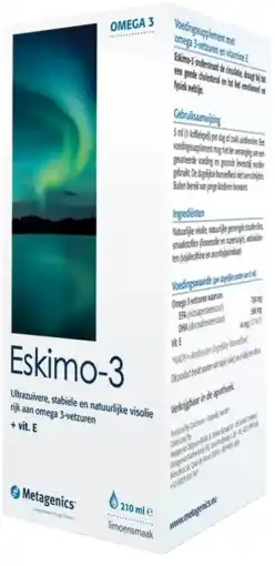 De Online Drogist Metagenics eskimo 3 vloeibaar 210ml aanbieding