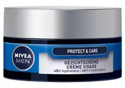 De Online Drogist Nivea men protect & care intensieve hydraterende creme 50ml aanbieding