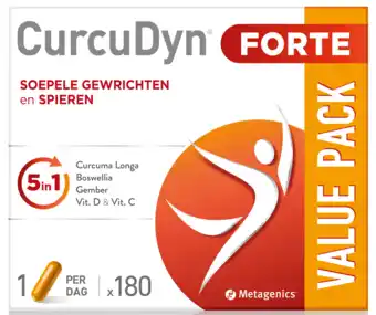 De Online Drogist Metagenics curcudyn forte capsules 180cp aanbieding