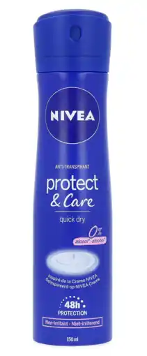 De Online Drogist Nivea protect & care deodorant spray 150ml aanbieding