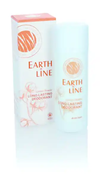 De Online Drogist Earth line long-lasting deodorant cotton flower 50ml aanbieding