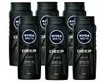 De Online Drogist Nivea men deep clean shower gel voordeelverpakking 6x500ml aanbieding
