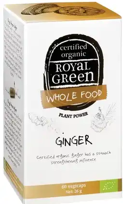 De Online Drogist Royal green gember capsules 60vcp aanbieding