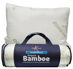 De Online Drogist Lucovitaal hoofdkussen bamboe kingsize 1st aanbieding