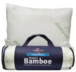 De Online Drogist Lucovitaal hoofdkussen bamboe kingsize 1st aanbieding