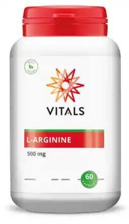 De Online Drogist Vitals l-arginine capsules 60cp aanbieding