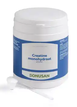 De Online Drogist Bonusan creatine monohydraat poeder 350gr aanbieding