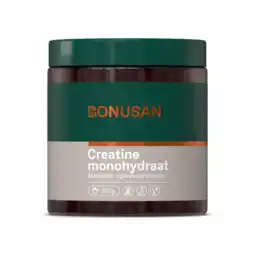 De Online Drogist Bonusan creatine monohydraat poeder 350gr aanbieding