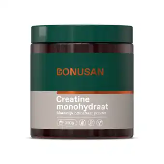 De Online Drogist Bonusan creatine monohydraat poeder 350gr aanbieding