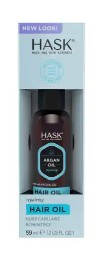 De Online Drogist Hask argan oil repairing shine hair oil 59ml aanbieding