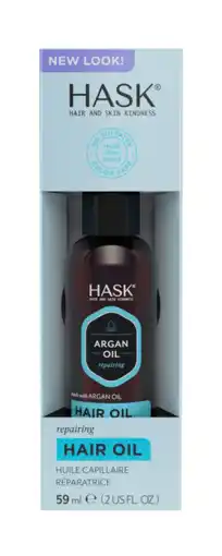 De Online Drogist Hask argan oil repairing shine hair oil 59ml aanbieding