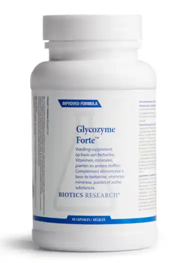 De Online Drogist Biotics glycozyme forte capsules 90cp aanbieding