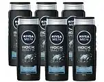 De Online Drogist Nivea men rock salts douchegel voordeelverpakking 6x500ml aanbieding