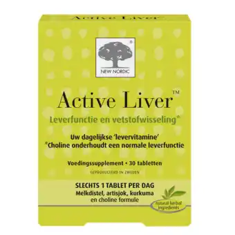 De Online Drogist New nordic active liver tabletten 30tb aanbieding