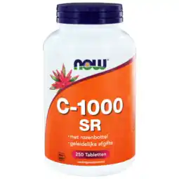 De Online Drogist Now c-1000 sr rozenbottel tabletten 250st aanbieding