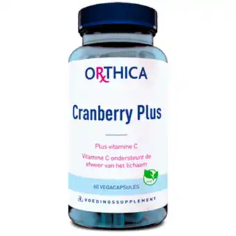 De Online Drogist Orthica cranberry plus vegacapsules 60vcp aanbieding