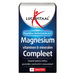 De Online Drogist Lucovitaal magnesium vitaminen mineralen compleet 30tb aanbieding