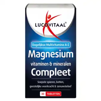 De Online Drogist Lucovitaal magnesium vitaminen mineralen compleet 30tb aanbieding