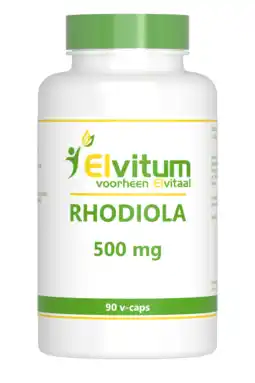 De Online Drogist Elvitum rhodiola 500mg vegicaps 90cp aanbieding