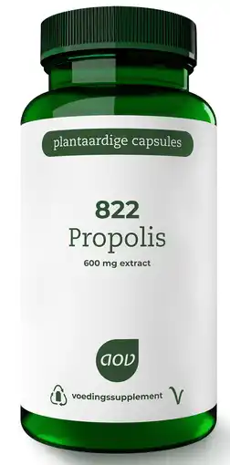 De Online Drogist Aov 822 propolis extract 600mg vegacaps 60vcp aanbieding