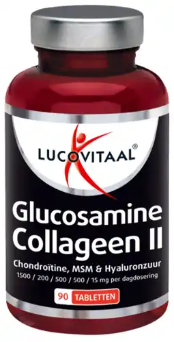 De Online Drogist Lucovitaal glucosamine collageen ii tabletten 90tb aanbieding
