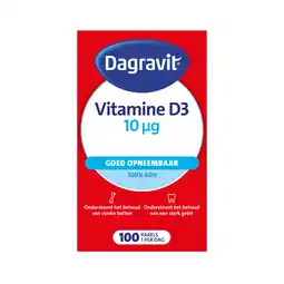 De Online Drogist Dagravit vitamine d 10µg parel capsules 100st aanbieding