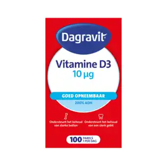 De Online Drogist Dagravit vitamine d 10µg parel capsules 100st aanbieding