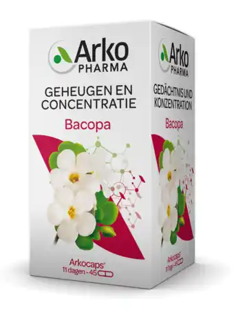 De Online Drogist Arkocaps bacopa capsules 45cp aanbieding