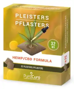 De Online Drogist Purocuro cbd pleisters 32 mg 32st aanbieding