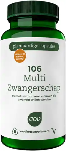 De Online Drogist Aov 106 multi zwangerschap vegacapsules 60vcp aanbieding