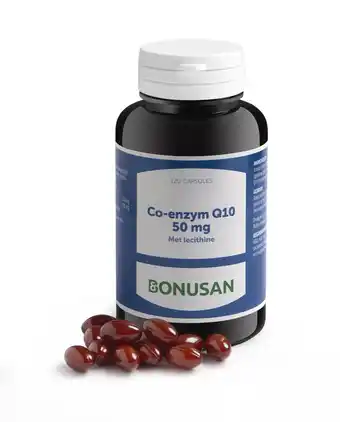 De Online Drogist Bonusan co-enzym q10 50mg capsules 120cp aanbieding