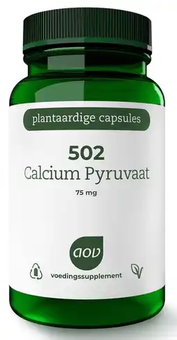 De Online Drogist Aov 502 calcium pyruvaat vegacaps 60vcp aanbieding