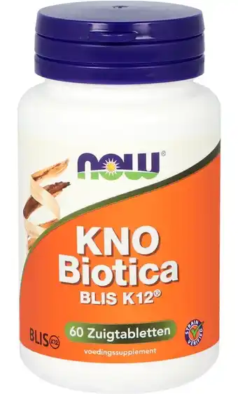 De Online Drogist Now kno biotica blis k12 zuigtabletten 60ztb aanbieding