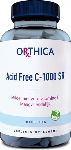 De Online Drogist Orthica acid free c-1000 sr tabletten 60tb aanbieding