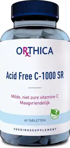 De Online Drogist Orthica acid free c-1000 sr tabletten 60tb aanbieding
