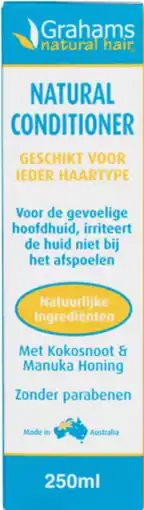 De Online Drogist Grahams natural conditioner 250ml aanbieding