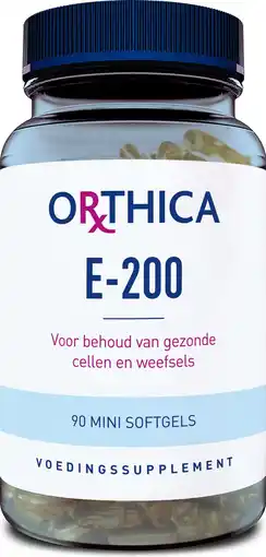 De Online Drogist Orthica e200 softgels 90cp aanbieding