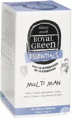 De Online Drogist Royal green multi man tabletten 60tb aanbieding