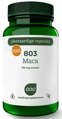 De Online Drogist Aov 803 maca vegacaps 60vcp aanbieding