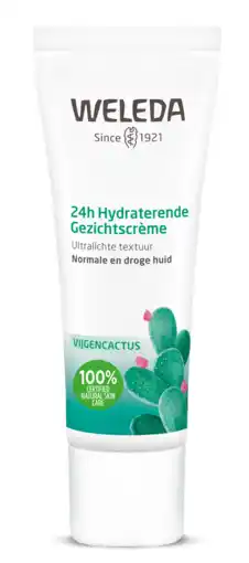 De Online Drogist Weleda vijgencactus 24h hydraterende gezichtscrème 30ml aanbieding