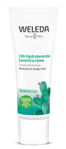 De Online Drogist Weleda vijgencactus 24h hydraterende gezichtscrème 30ml aanbieding