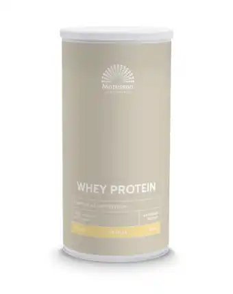 De Online Drogist Mattisson healthstyle sport wei proteïne poeder vanille 450gr aanbieding