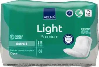 De Online Drogist Abena light premium extra 3 inlegverband 10st aanbieding