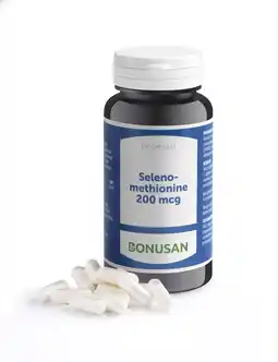 De Online Drogist Bonusan selenomethionine 200 mcg capsules 120cp aanbieding