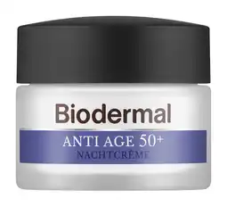 De Online Drogist Biodermal anti age nachtcrème 50+ 50ml aanbieding