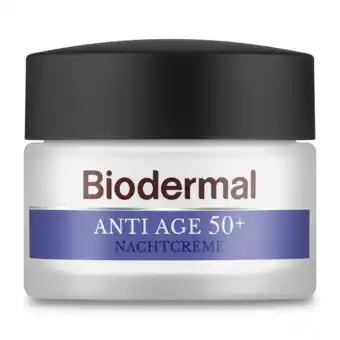 De Online Drogist Biodermal anti age nachtcrème 50+ 50ml aanbieding