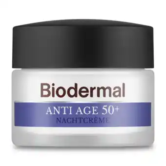 De Online Drogist Biodermal anti age nachtcrème 50+ 50ml aanbieding