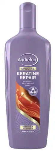De Online Drogist Andrelon keratine repair shampoo 300ml aanbieding